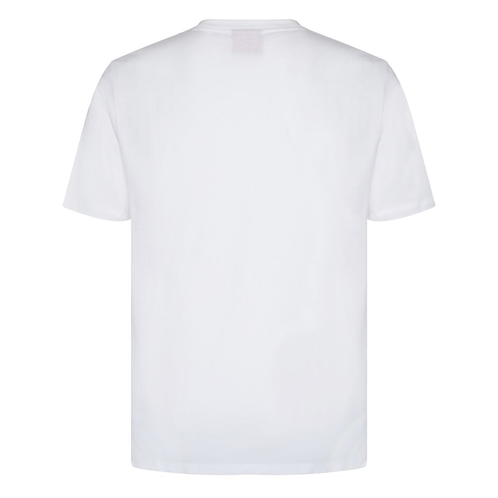 HUGO BOSS T SHIRT & SWIM SHORTS SET (White/Blue)