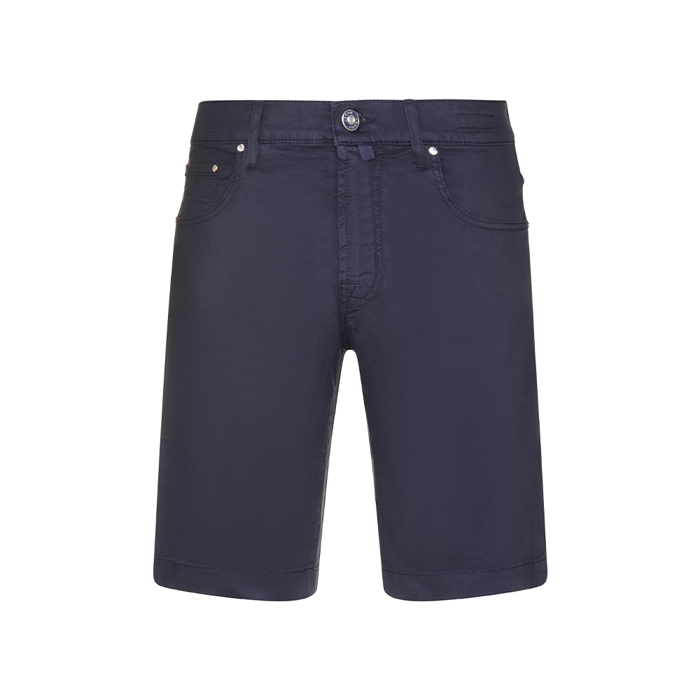 JACOB COHEN NICOLAS SLIM FIT CHINO SHORTS - NAVY