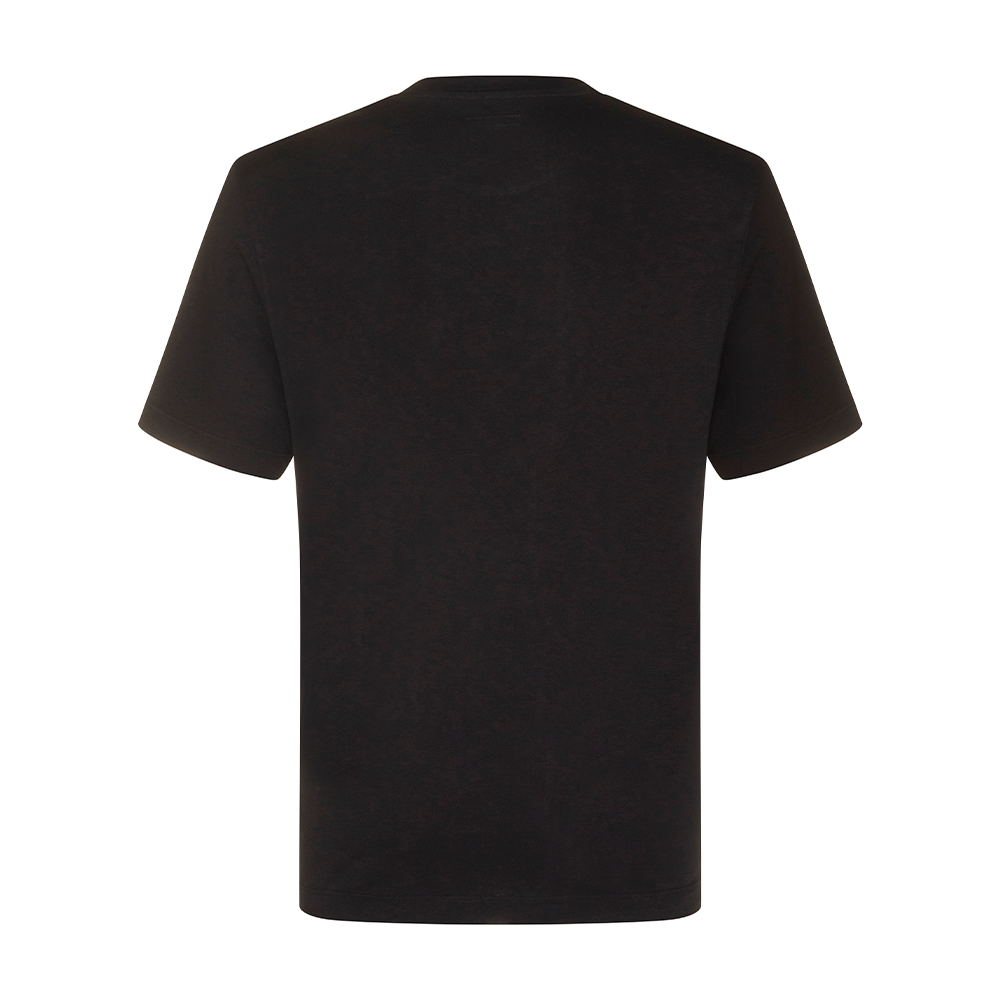 JACOB COHEN LOGO PATCH T SHIRT - BLACK