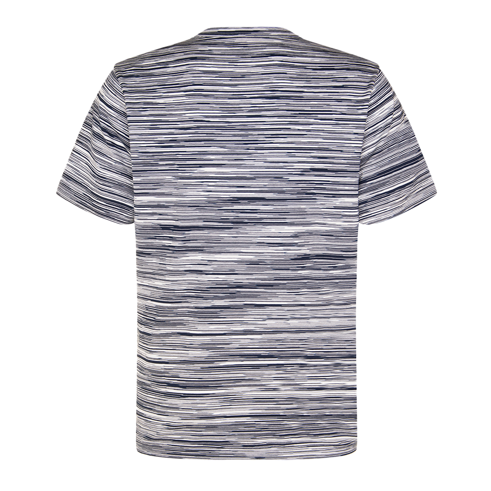 MISSONI CLASSIC STRIPE T SHIRT / NAVY