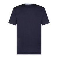 MISSONI T SHIRT - NAVY/ SPACEDYED COLLAR