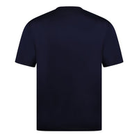 MISSONI AIRBRUSH ZIG ZAG T - BLUE