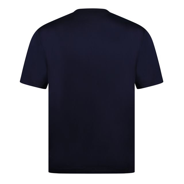 MISSONI AIRBRUSH ZIG ZAG T - BLUE
