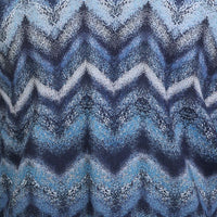 MISSONI AIRBRUSH ZIG ZAG T - BLUE