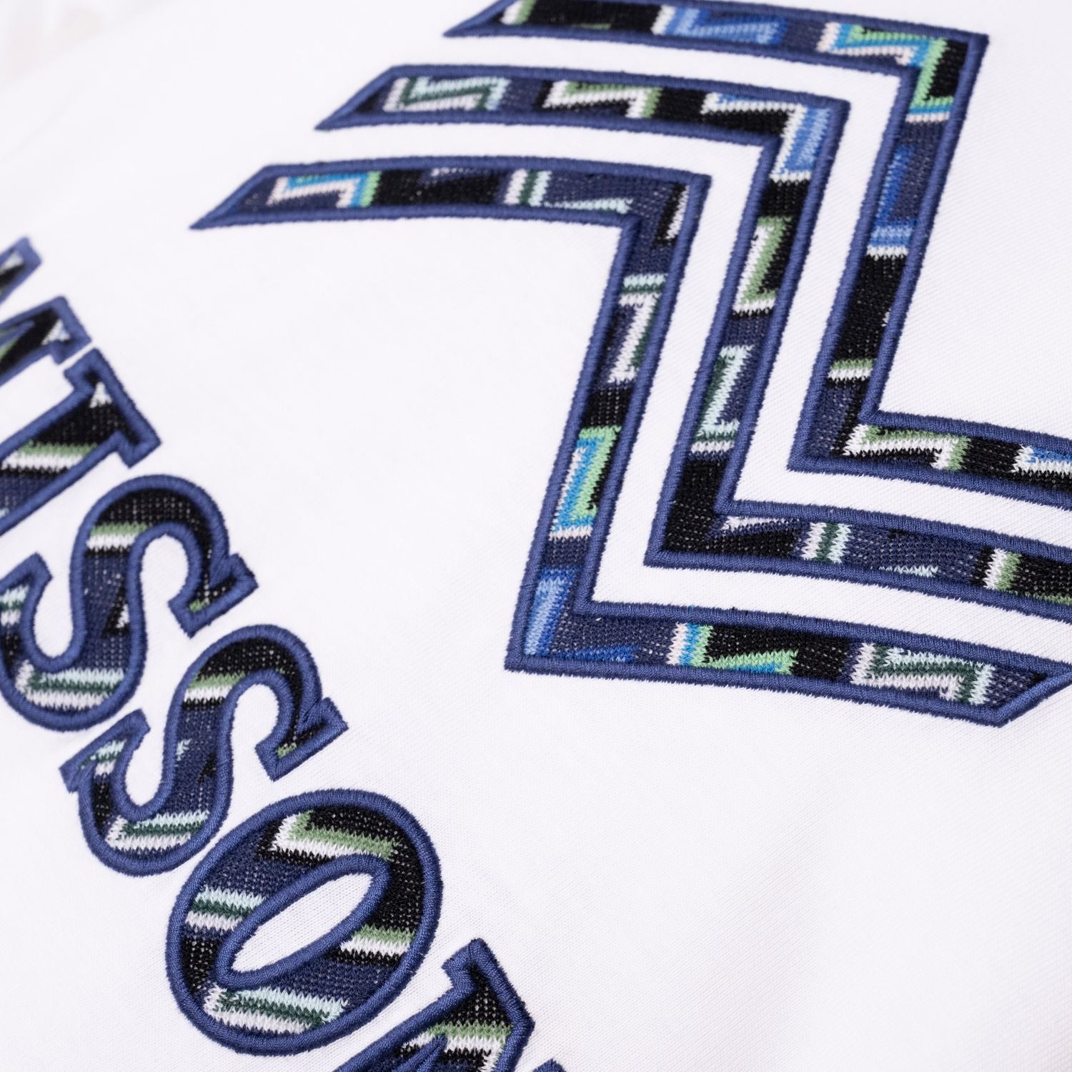 MISSONI INSERT LOGO T WHITE