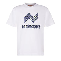 MISSONI INSERT LOGO T WHITE