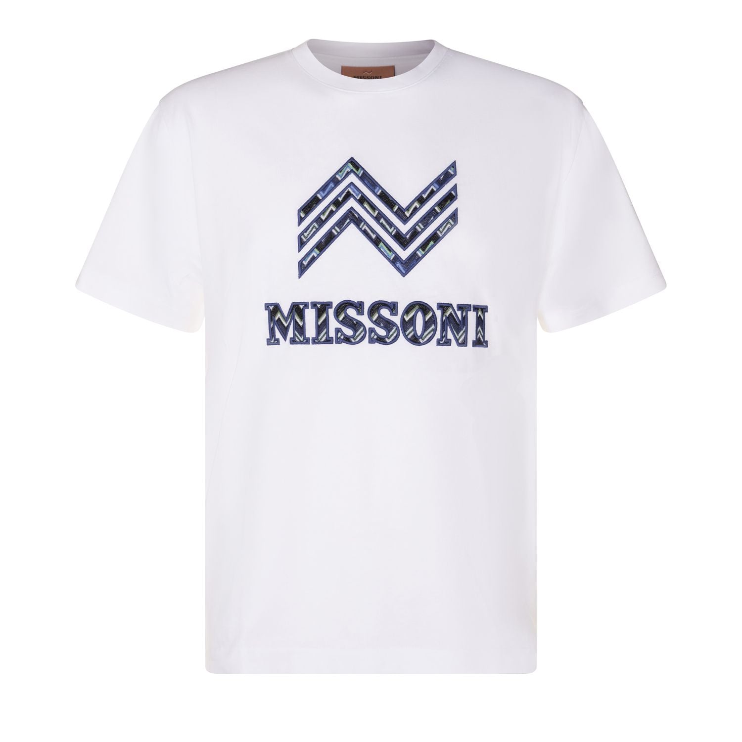MISSONI INSERT LOGO T WHITE