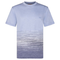 MISSONI LINEN FADE T - SKY