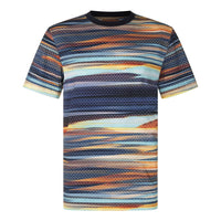 MISSONI MULTI COLOURED SPACEDYED ZIG ZAG T