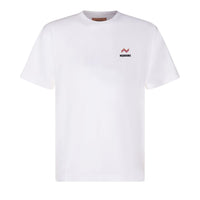 MISSONI T SHIRT - WHITE / Small Embroidered Logo