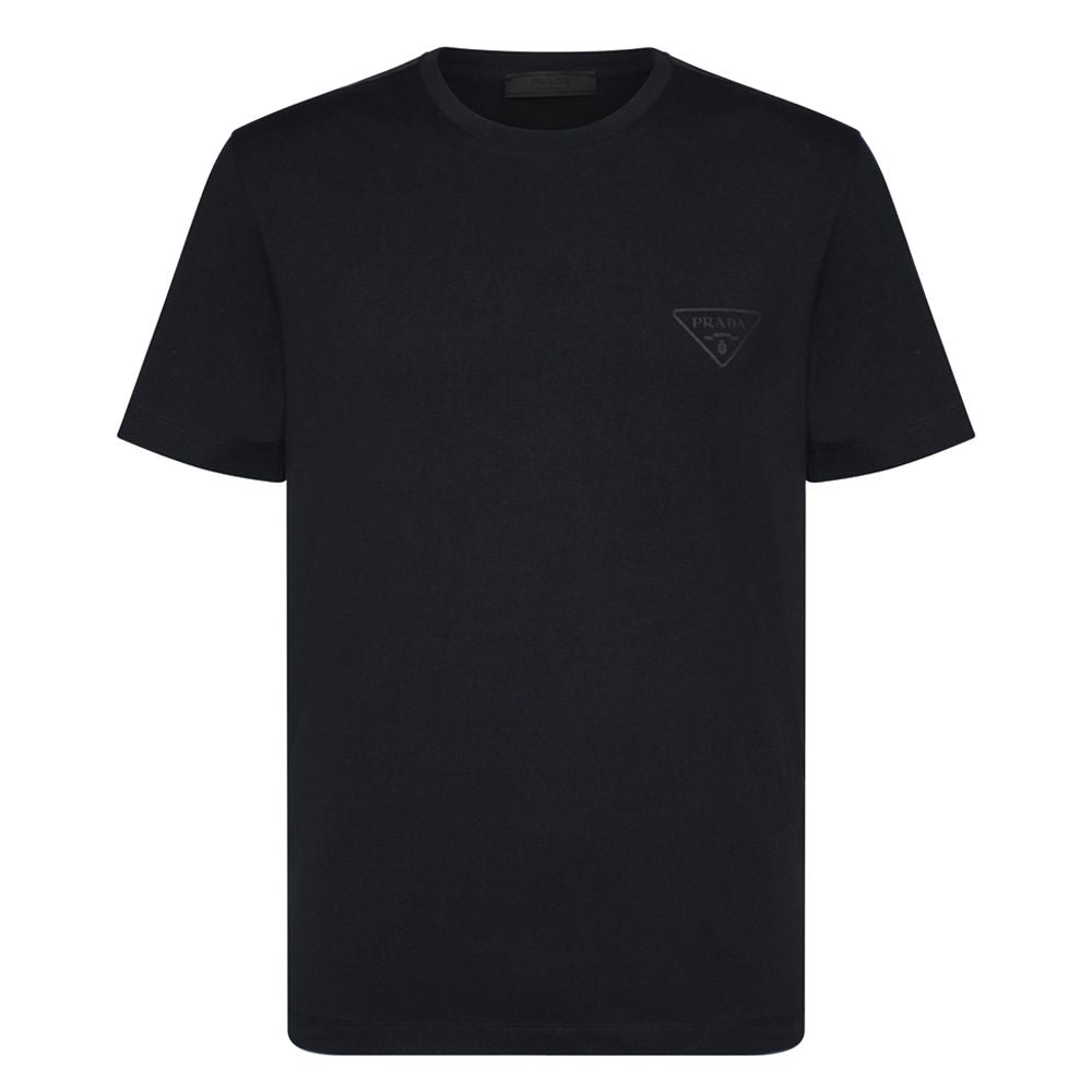PRADA LOGO T SHIRT, Black