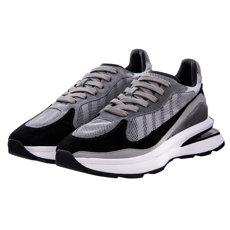 DSQUARED2 SLASH TRAINERS GREY / BLACK