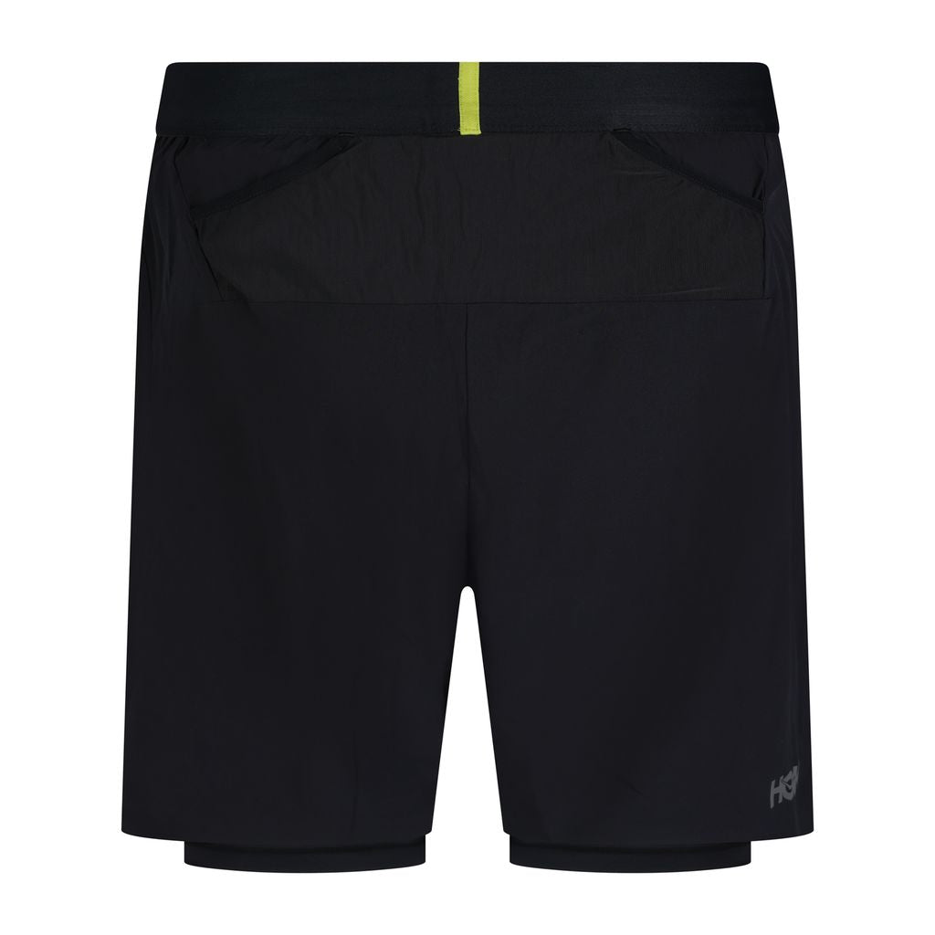 HOKA GLIDE 7'' SHORT 2IN1 - Black