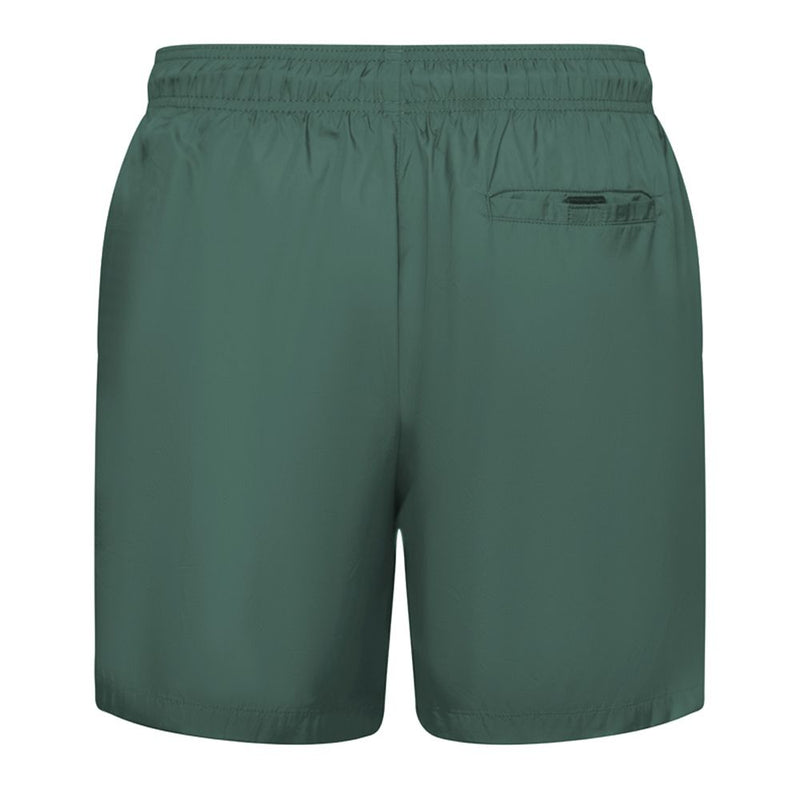 HUGO BOSS T SHIRT & SWIM SHORTS SET (Black,Green)