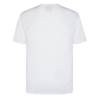 HUGO BOSS T SHIRT & SWIM SHORTS SET (White/Blue)