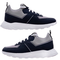 BULLETTO HYBRID RUNNER - GREY/NAVY/WHITE