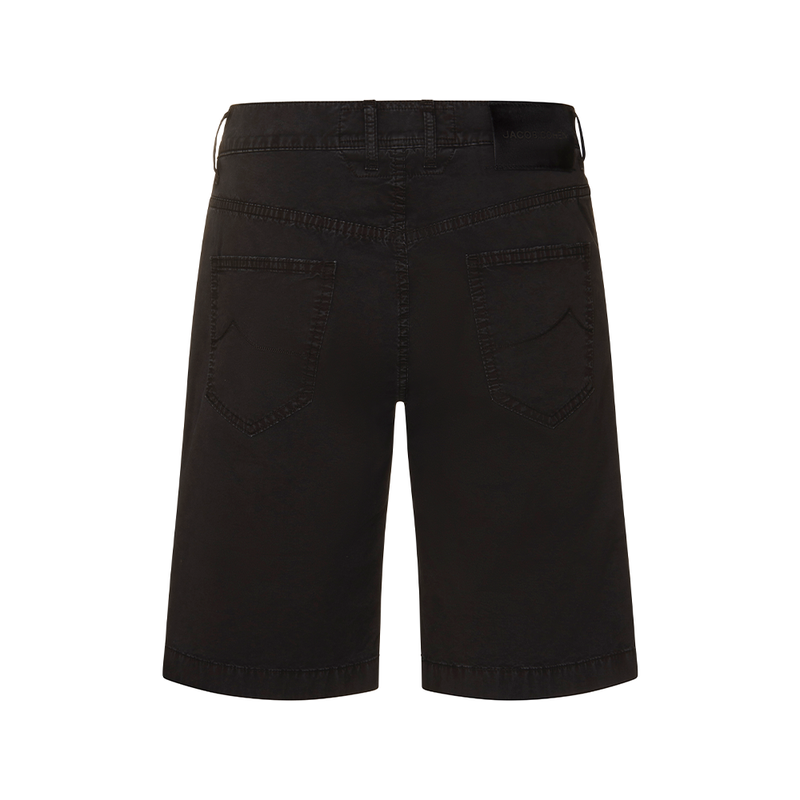 JACOB COHEN NICOLAS SLIM FIT CHINO SHORTS / BLACK