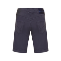 JACOB COHEN NICOLAS SLIM FIT CHINO SHORTS - NAVY