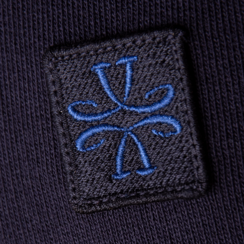 JACOB COHEN LOGO PATCH SWEATSHIRT - NAVY