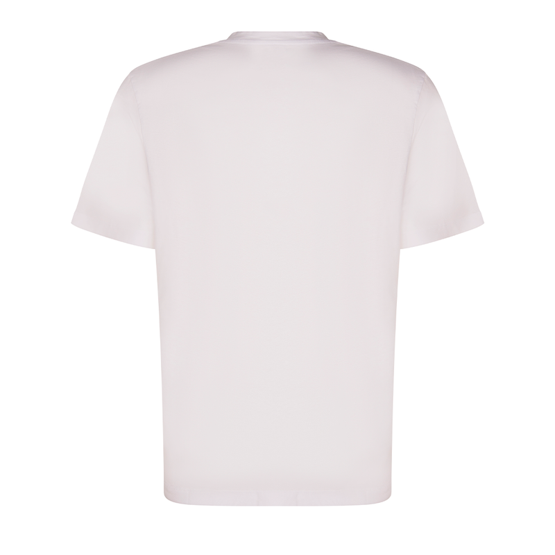 JACOB COHEN LOGO PATCH T SHIRT - WHITE