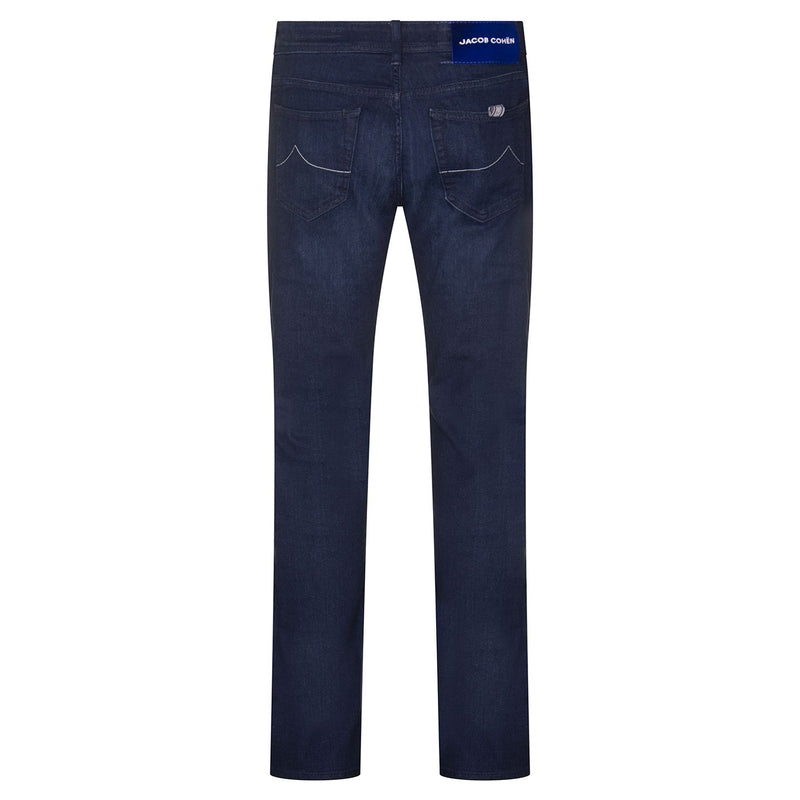 JACOB COHEN BARED SLIM FIT JEANS IN BLUE / BLUE BADGE