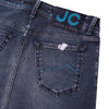 JACOB COHEN BARED SLIM FIT JEANS IN BLUE/GREY - JC BADGE