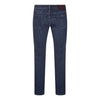 JACOB COHEN BARED SLIM FIT JEANS IN BLUE / MAROON BADGE