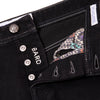 JACOB COHEN BARED SLIM FIT JEANS - BLACK MILANO BADGE