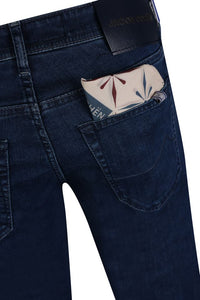 JACOB COHEN BARED SLIM FIT STRETCH JEAN mid blue