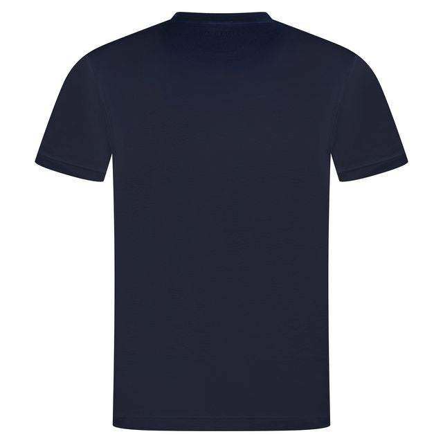 JACOB COHEN EMBROIDERED CAR LOGO T - Caribbean Blue