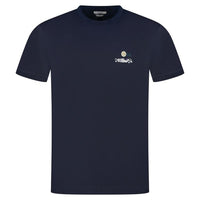 JACOB COHEN EMBROIDERED CAR LOGO T - Caribbean Blue