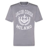 JACOB COHEN MILANO COLLAGE T SHIRT - GREY