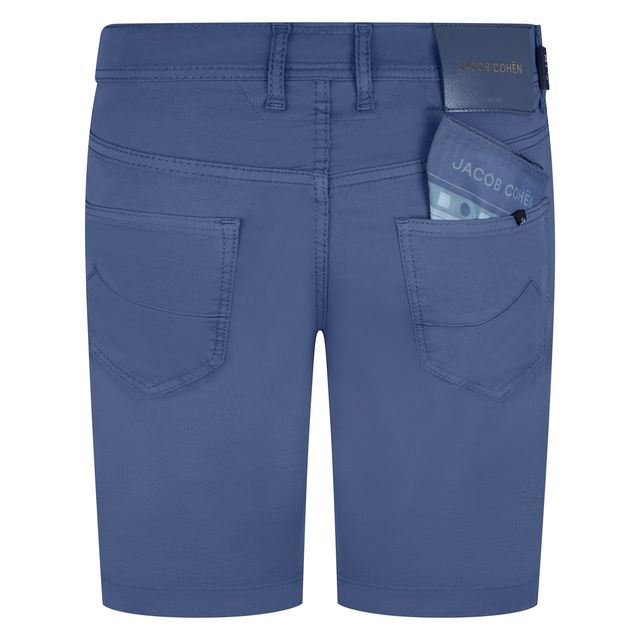 JACOB COHEN NICOLAS SLIM FIT CHINO SHORTS - Lilac / blue