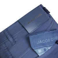 JACOB COHEN NICOLAS SLIM FIT CHINO SHORTS - Lilac / blue
