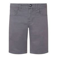 JACOB COHEN NICOLAS SLIM FIT CHINO SHORTS - GREY