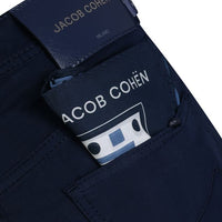 JACOB COHEN NICOLAS SLIM FIT CHINO SHORTS - Navy