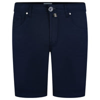JACOB COHEN NICOLAS SLIM FIT CHINO SHORTS - Navy