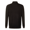 MISSONI LONG SLEEVE FINE KNIT CHEVRON POLO / BLACK