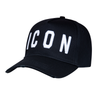 DSQUARED2 ICON CAP / BLACK & WHITE