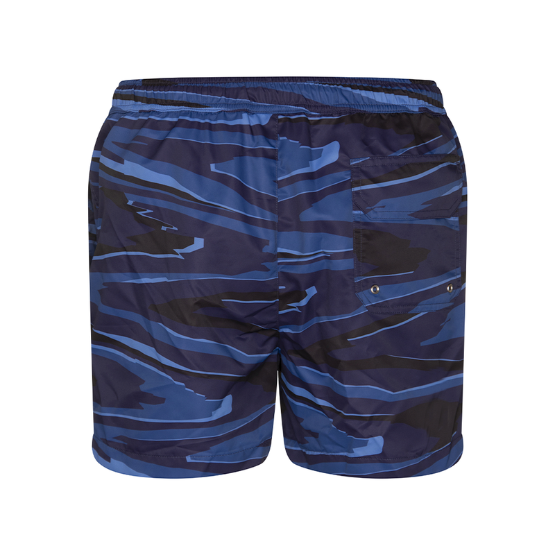 MISSONI CAMO SWIM SHORTS / BLUE