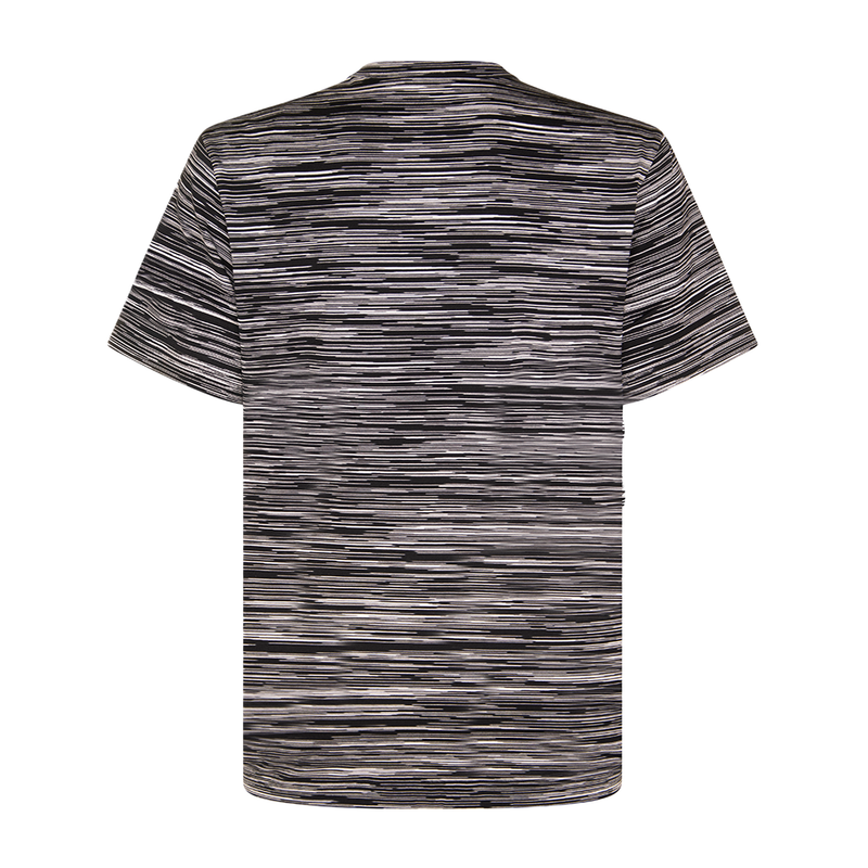 MISSONI CLASSIC STRIPE T SHIRT / BLACK