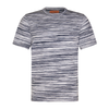 MISSONI CLASSIC STRIPE T SHIRT / NAVY