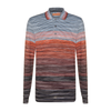 MISSONI LONG SLEEVE POLO / ORANGE