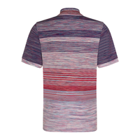 MISSONI POLO - PURPLE/RED