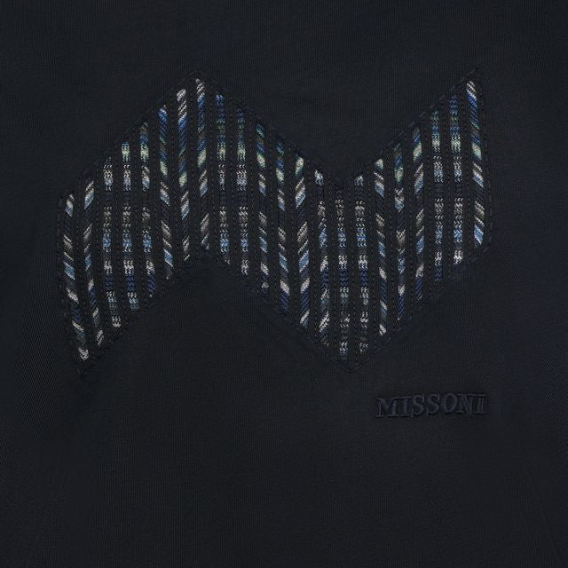 MISSONI GEOMETRIC ZIG ZAG T-NAVY