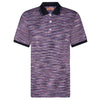 MISSONI POLO IN PURPLE/BLACK