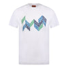 MISSONI FLAME ZIG ZAG T - WHITE