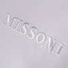 MISSONI T SHIRT - WHITE / GREY SPACEDYED COLLAR