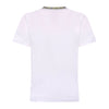 MISSONI T SHIRT - WHITE / GREY SPACEDYED COLLAR