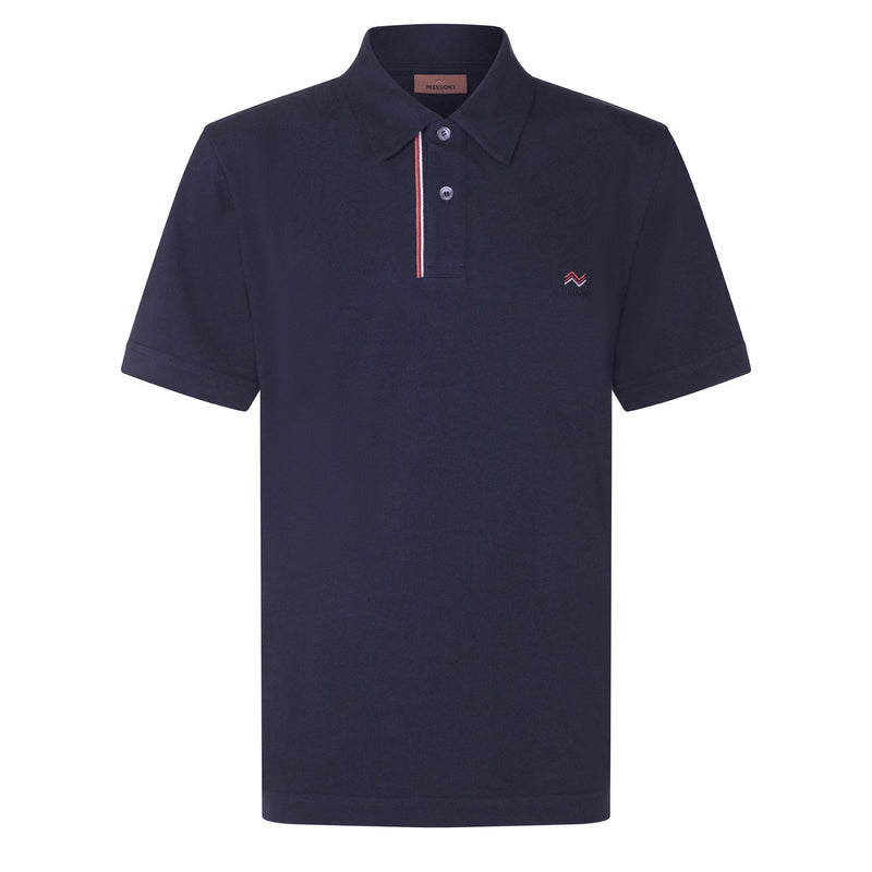 MISSONI POLO NAVY / Small embroidered logo